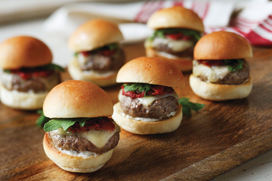 Lamb Burgers & Sliders