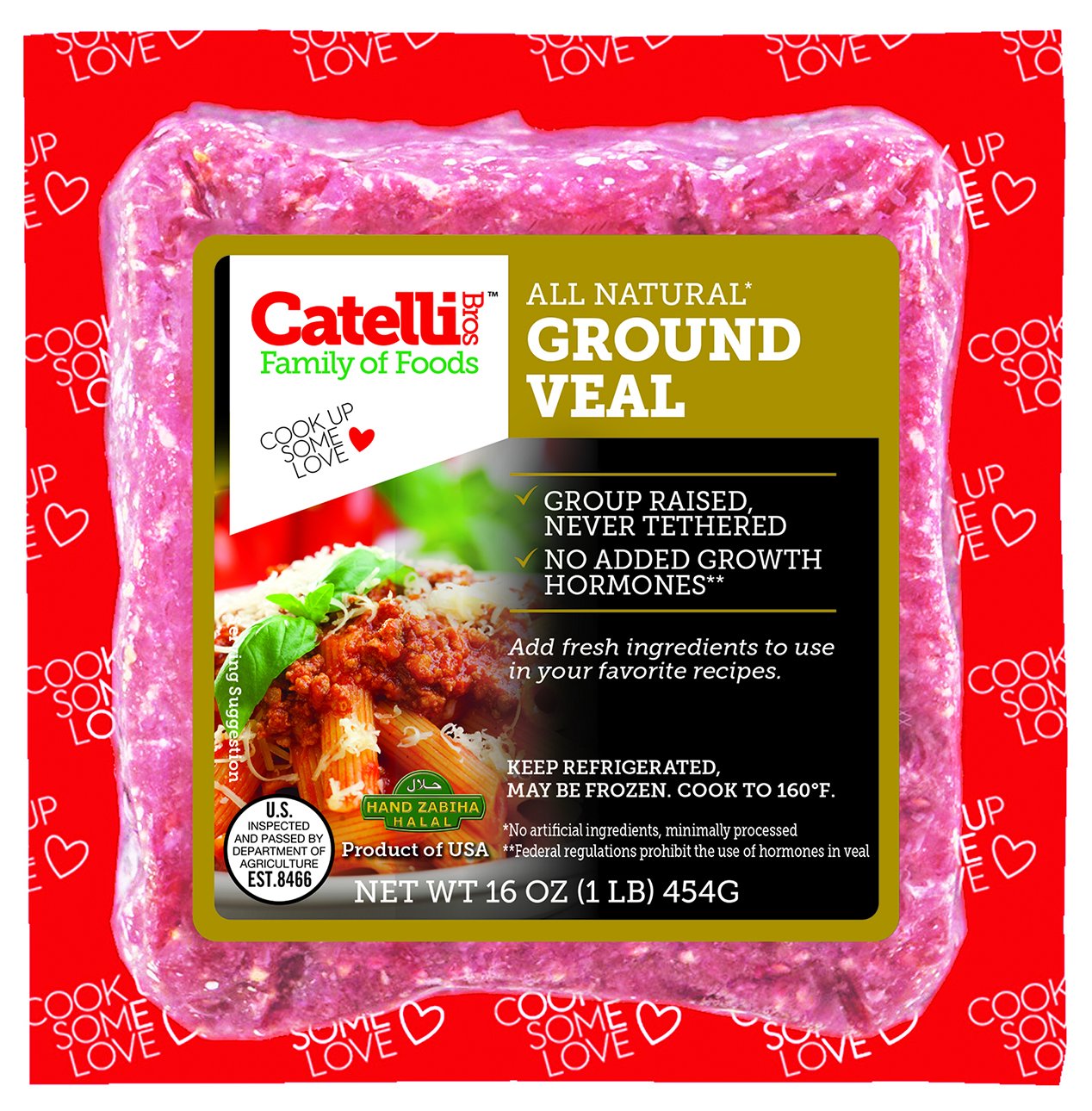 All-Natural Ground Veal