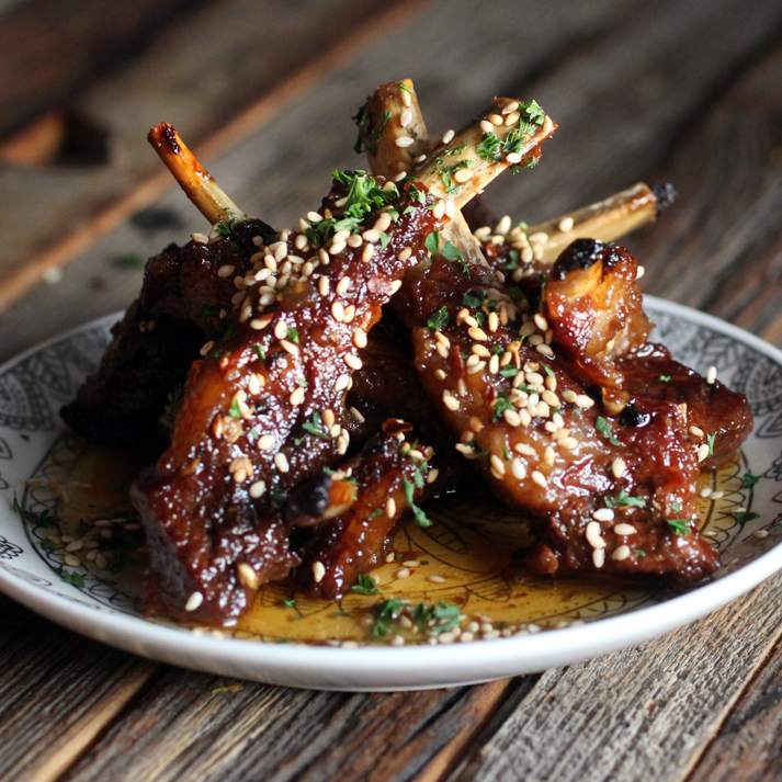 Sichuan Honey Glazed American Lamb Ribs