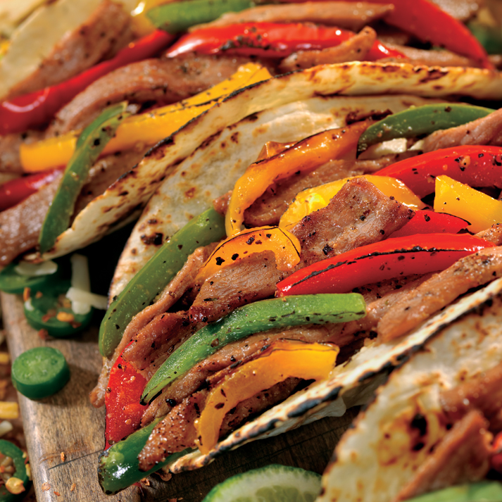 Grilled Lamb Fajitas