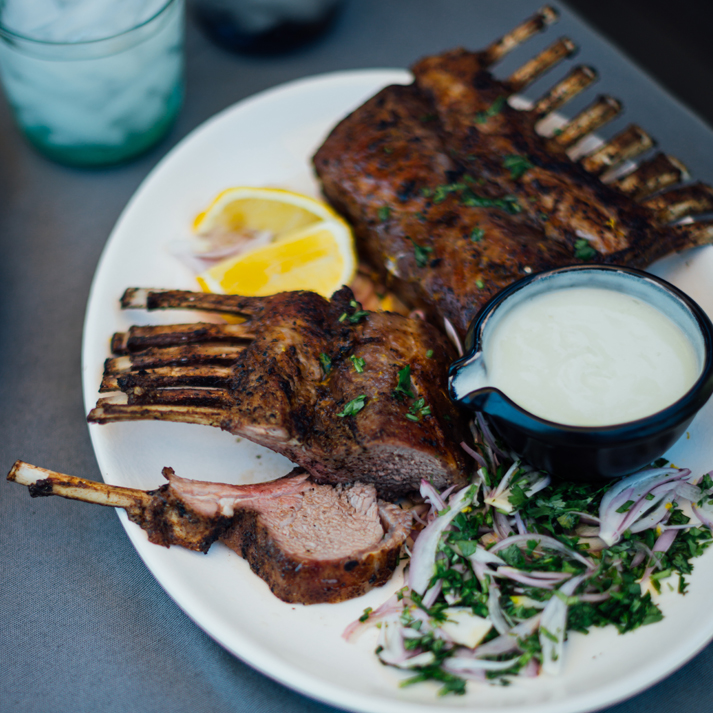 Spiced Rack of American Lamb