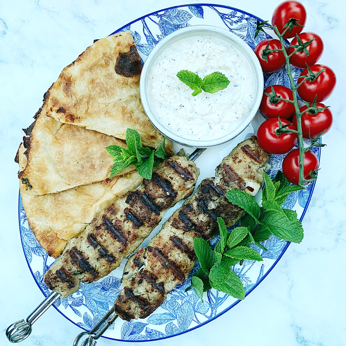 Grilled Moroccan Veal Keftas