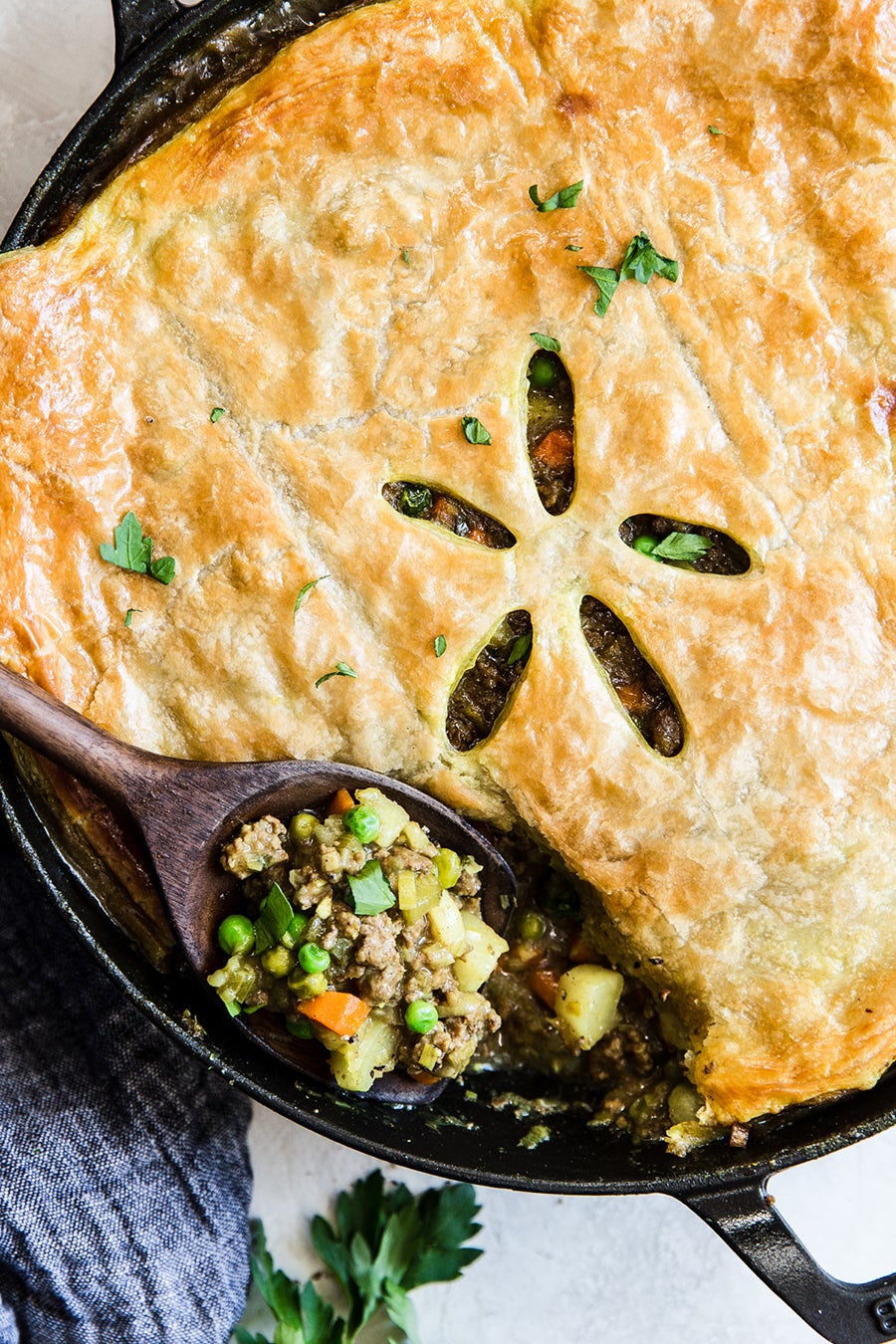 
Rustic Lamb Pie
