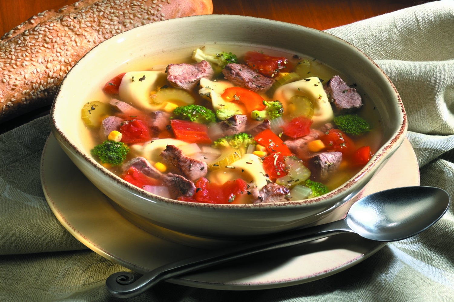 Tortellini & Lamb Country Soup