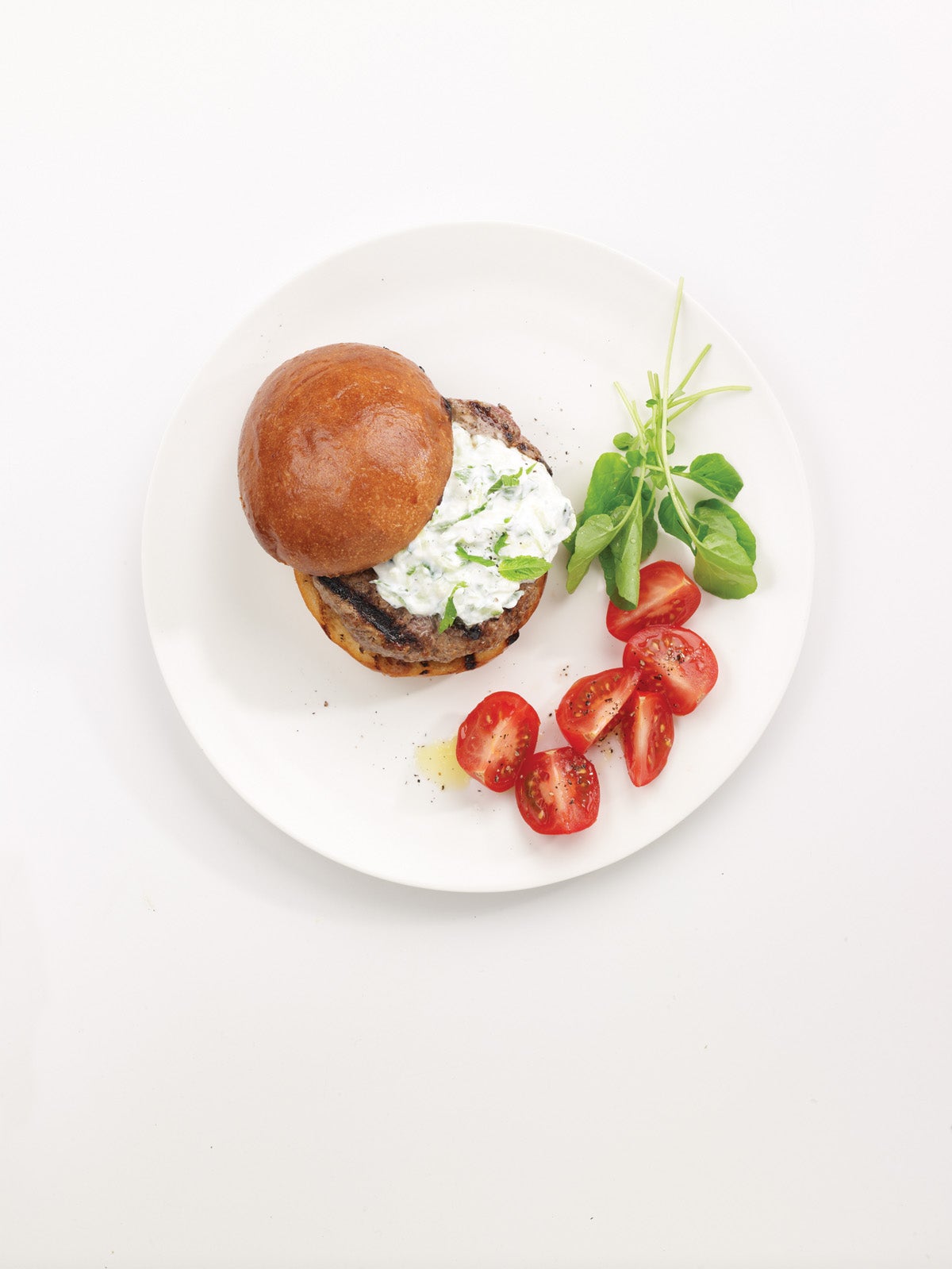 Tzatziki Lamb Burger