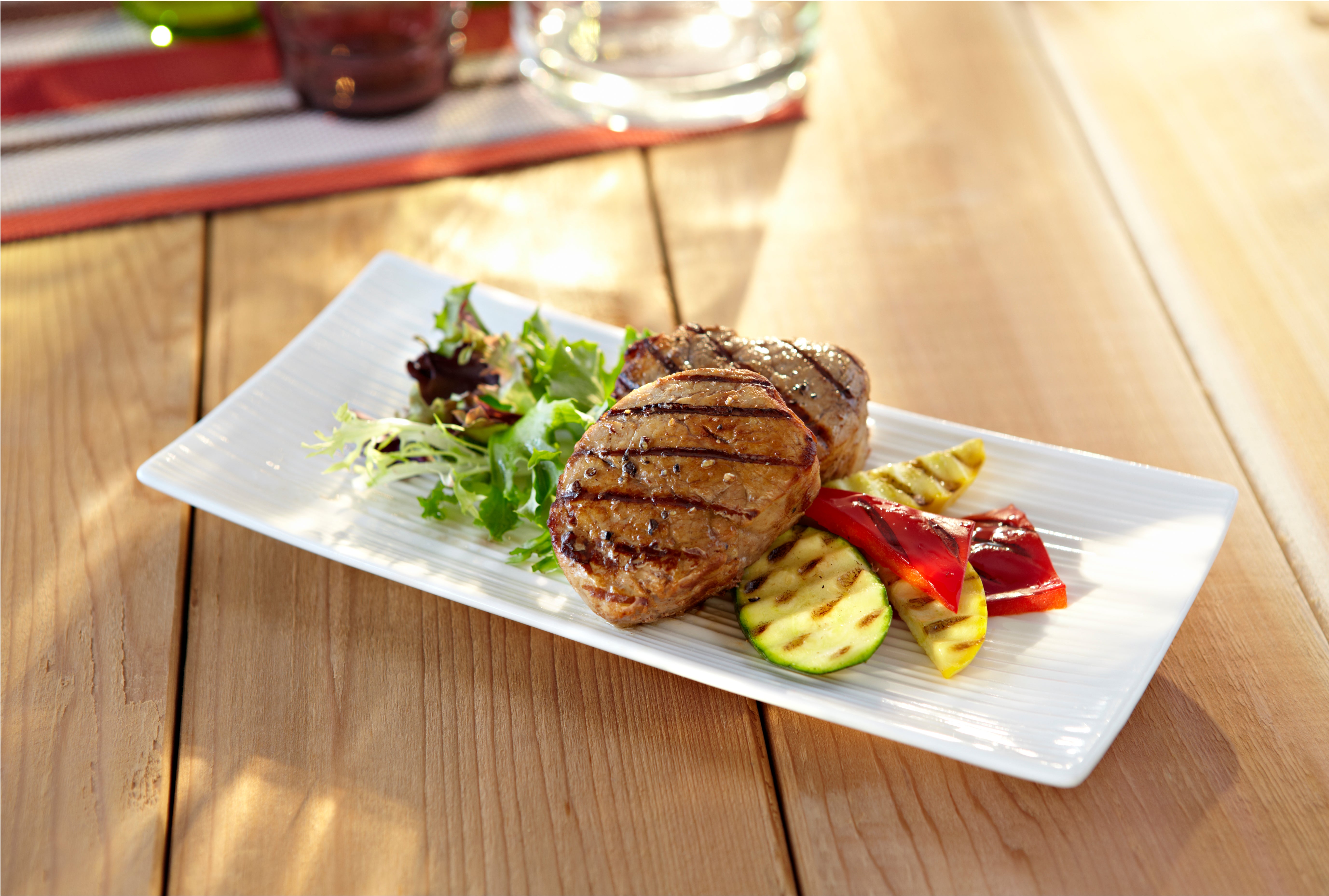 Veal Medallions with Montreal-Style Shallot Marinade